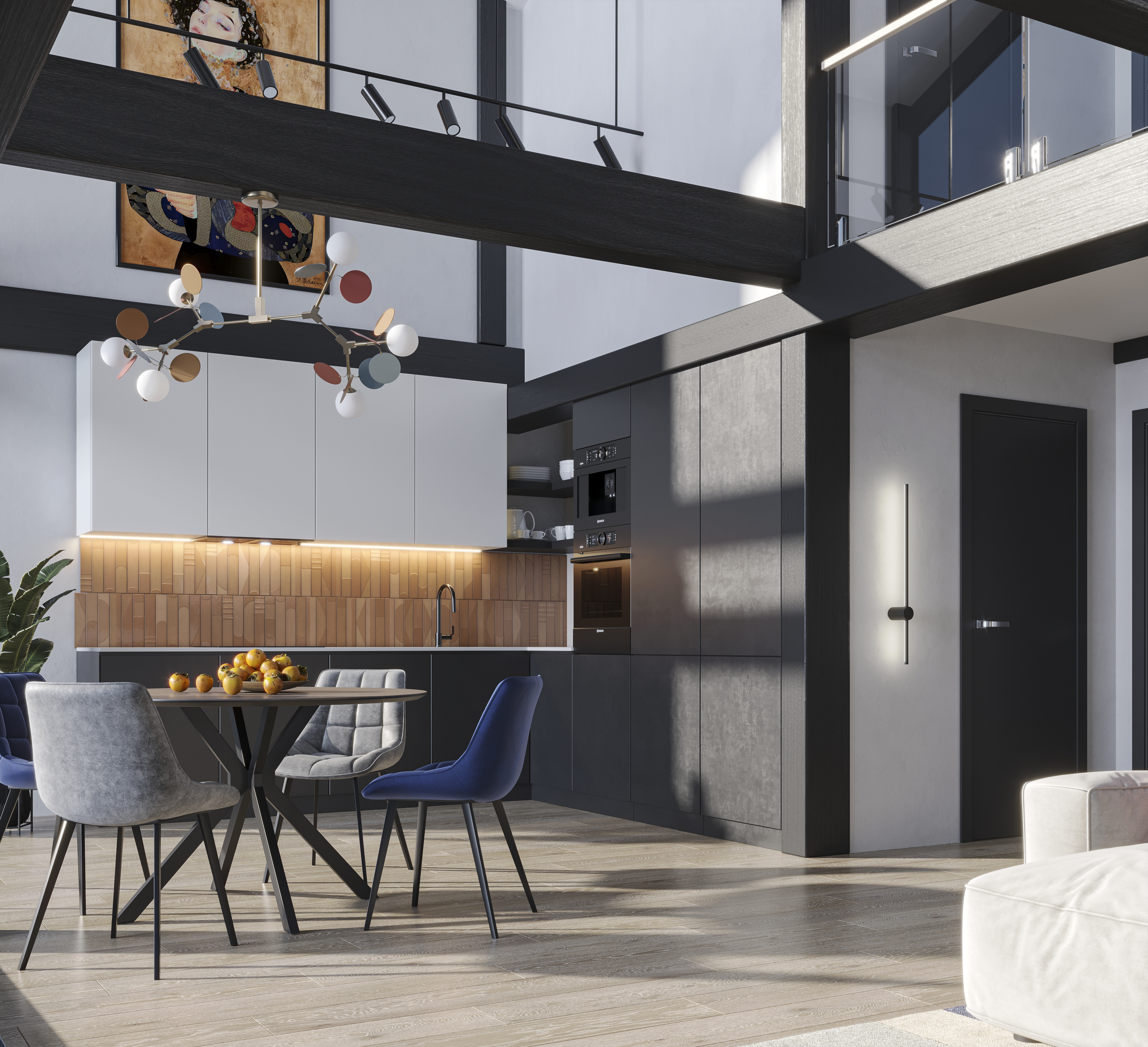 Дом из бруса Фахверк VZ-557